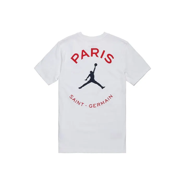 Джордан Белый Мужская Футболка