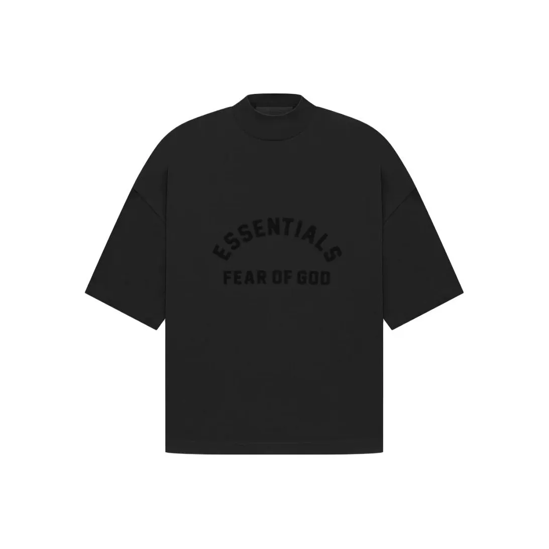 Fear Of God Essentials Arch Logo Mock Neck T shirt