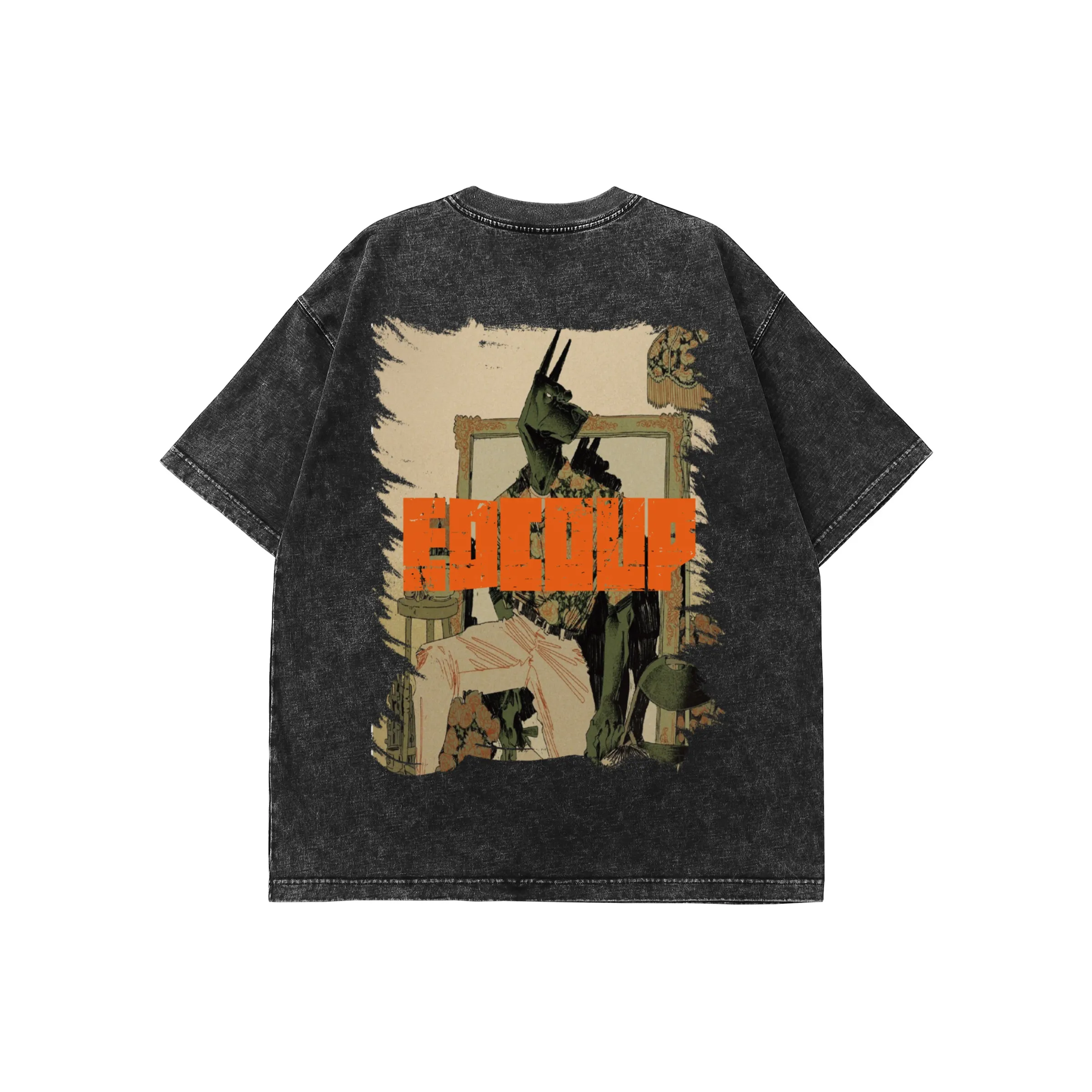 EDCO BREAK SILENCE Dog-print Unisex T-shirt