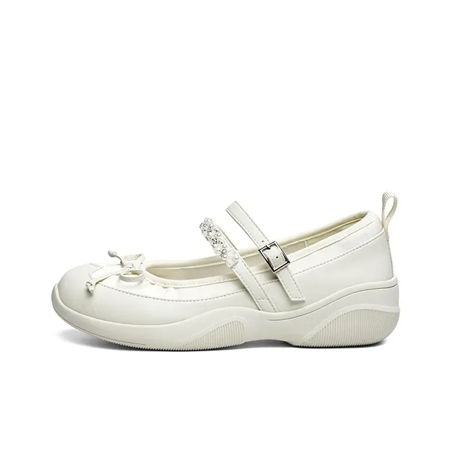 RED DRAGONFLY Туфли Mary Jane с плоской подошвой 4,9 см женские