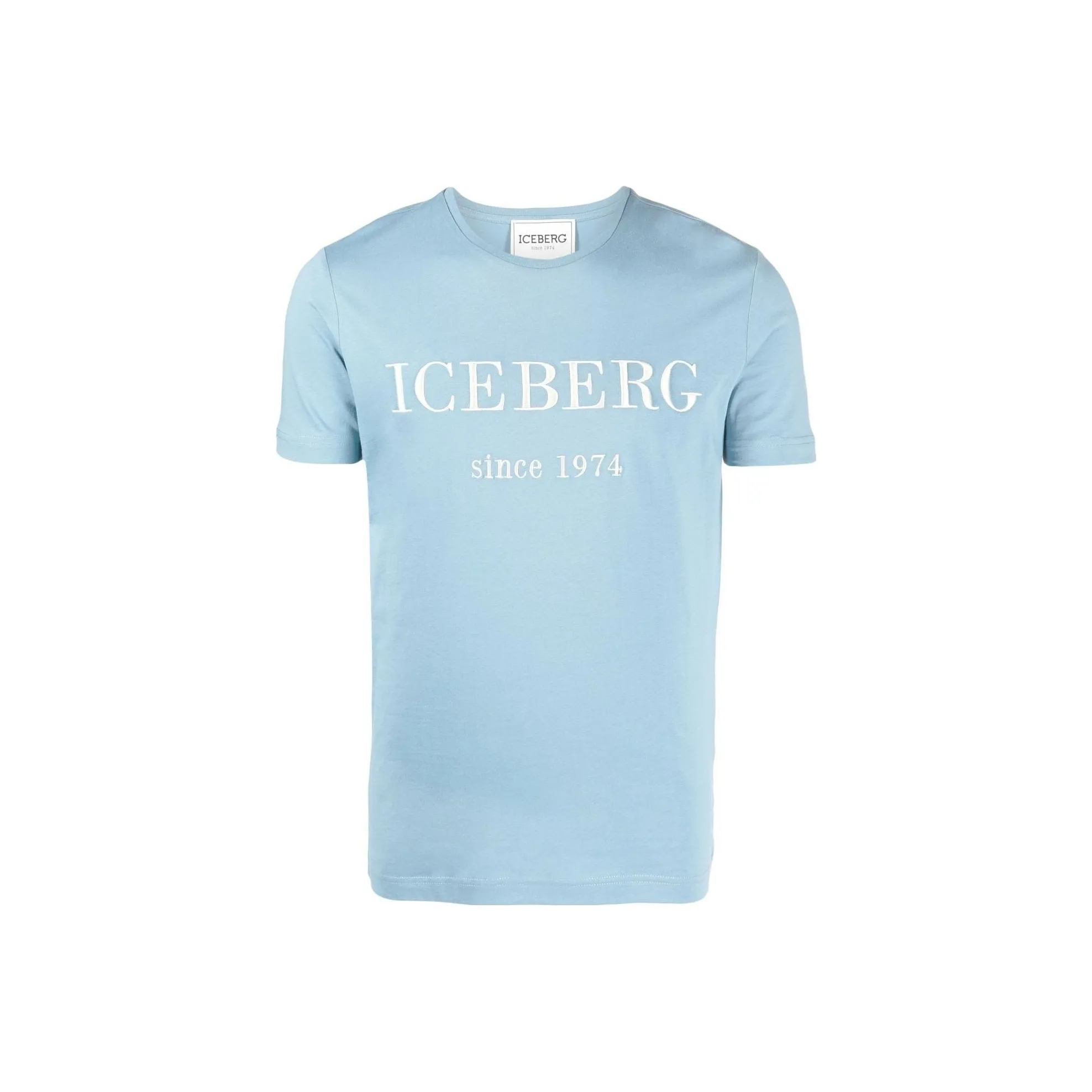 Айсберг-синий Мужская T-рубашка