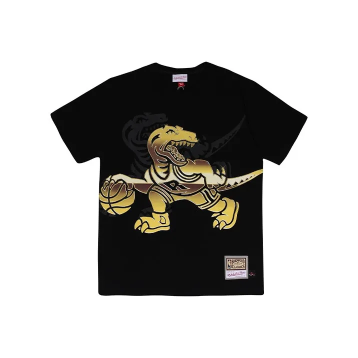 Mitchell Ness Черная Унисекс Футболка