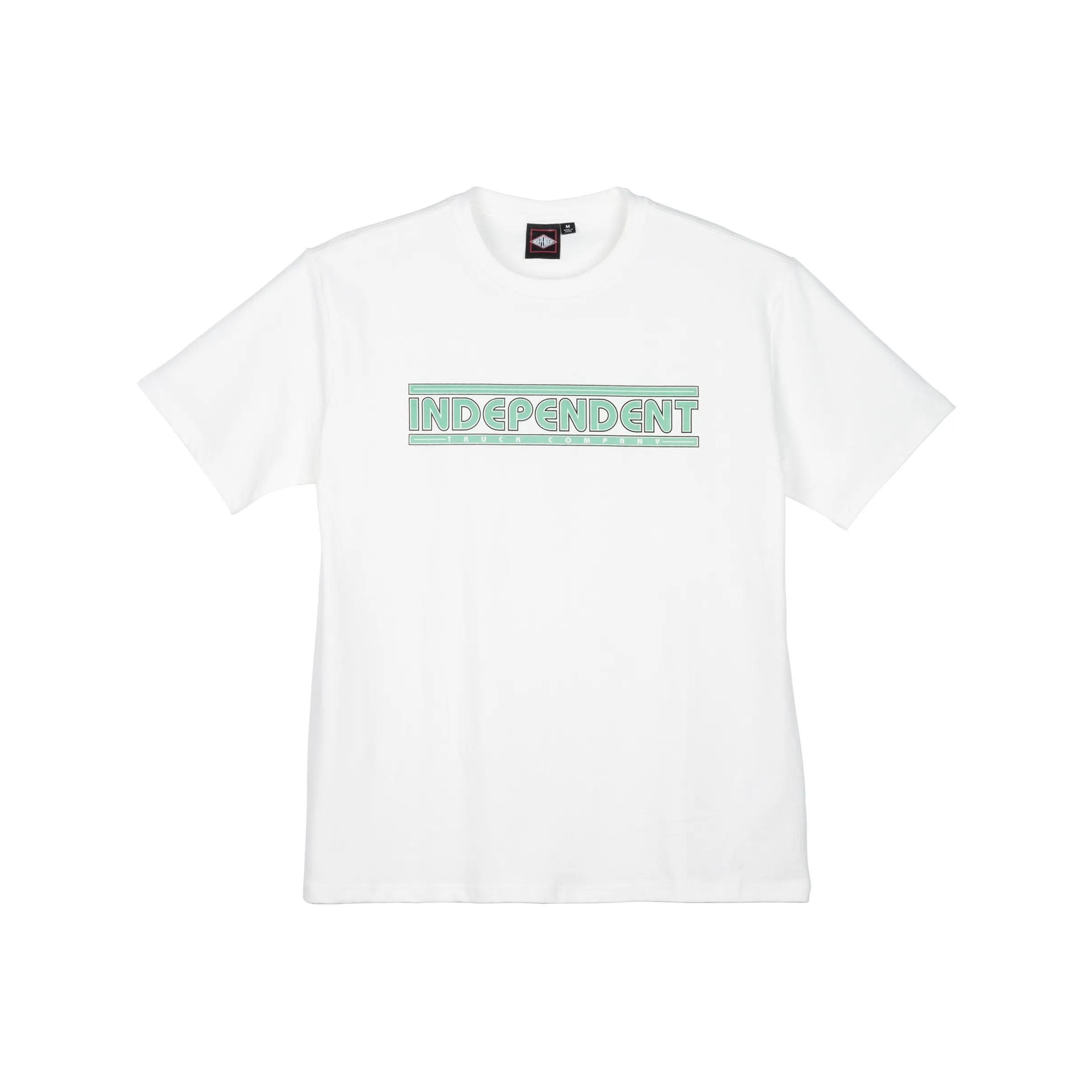 INDEPENDENT Локоть-длина рукавов рубашка унисекс белого цвета