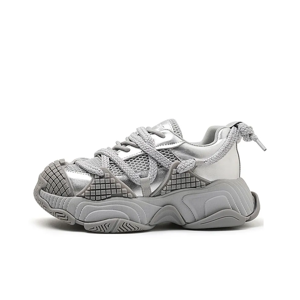 A Poinsettia Princess Slip Устойчивый к истиранию Дышащий Низкий Топ Толстая подошва Кроссовки Женские