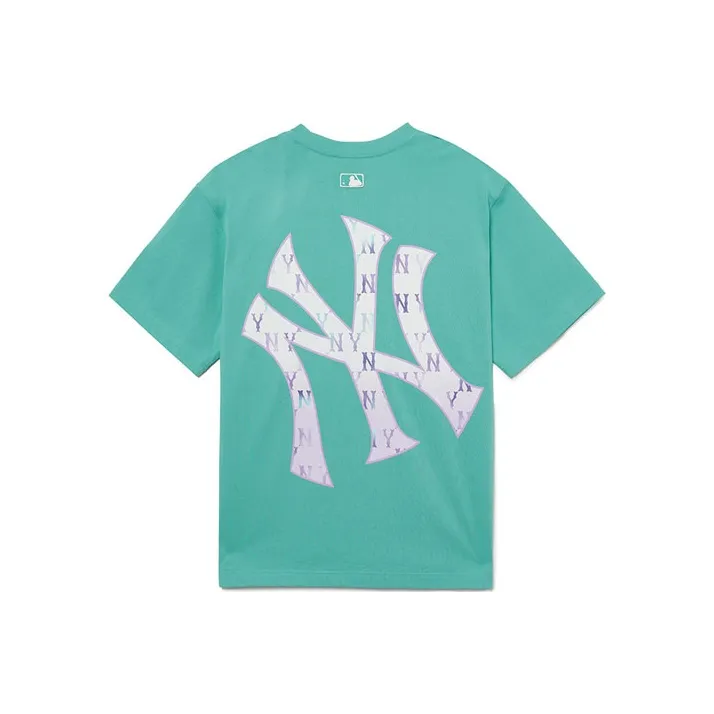 MLB New York Yankees T Shirts Unisex Turquoise