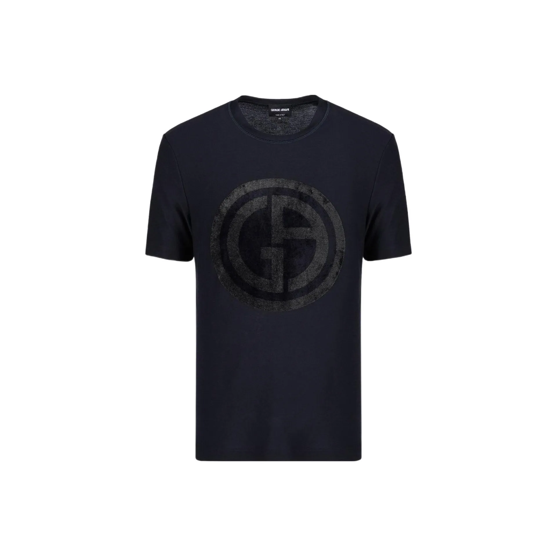 GIORGIO ARMANI T Shirts Men's Black
