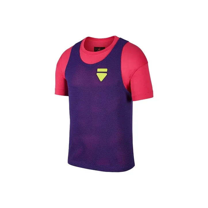 JORDAN Фиолетовый Мужской T-Рубашки