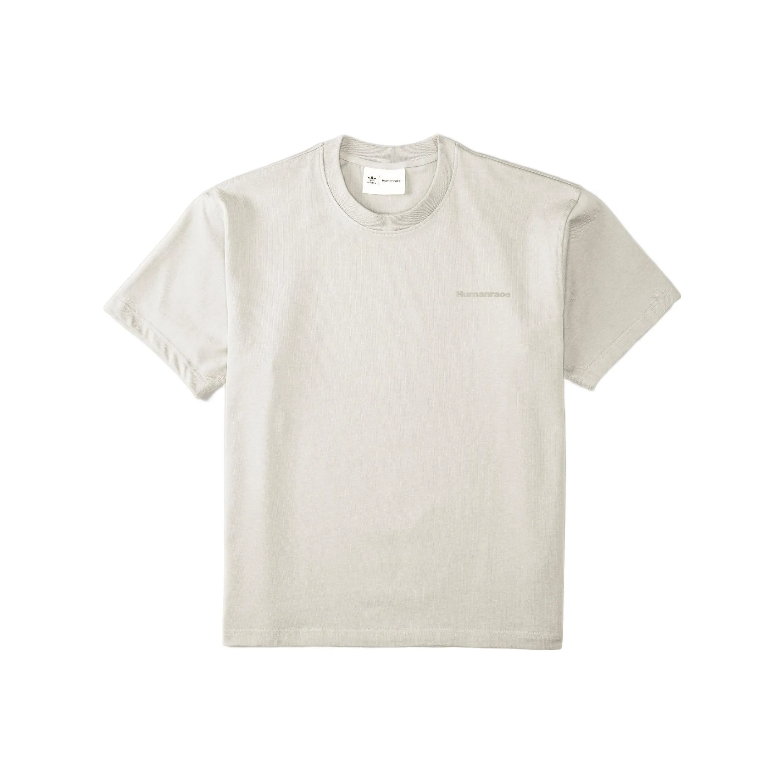 Adidas Originals Drop Shoulder Sleeve T Shirt Unisex Jade White