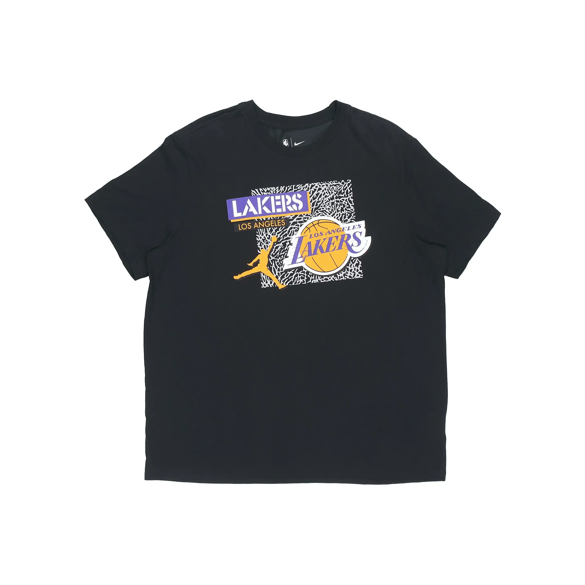 Jordan Nba Los Angeles Lakers Logo Dri Fit T shirt