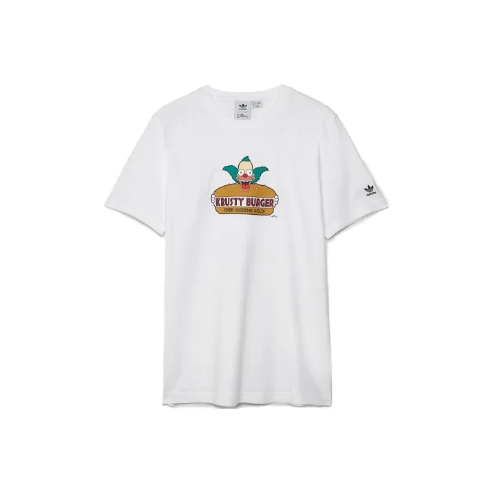 Adidas Originals x The Simpsons/, T Shirt Men's White
