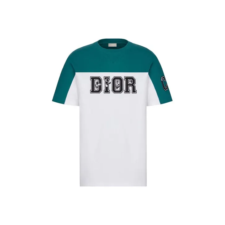DIOR Quarterly New Products T Shirts Men's Navy Blue