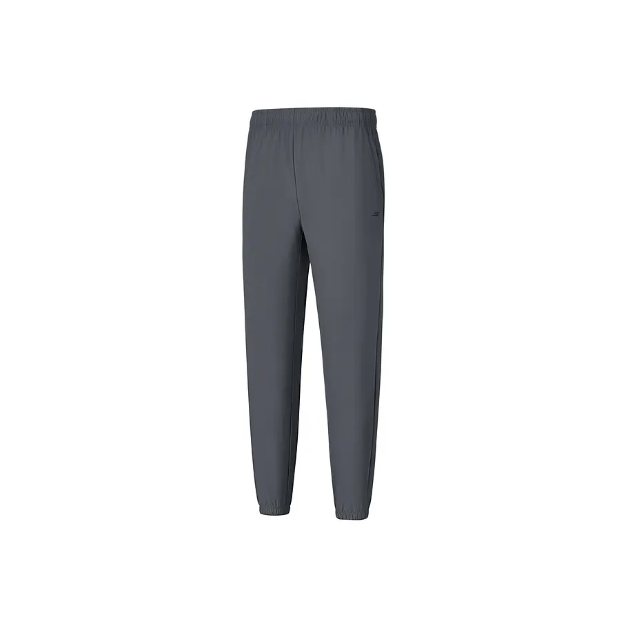 Skechers Вязаные спортивные брюки мужские угольно-серого цвета 000G
