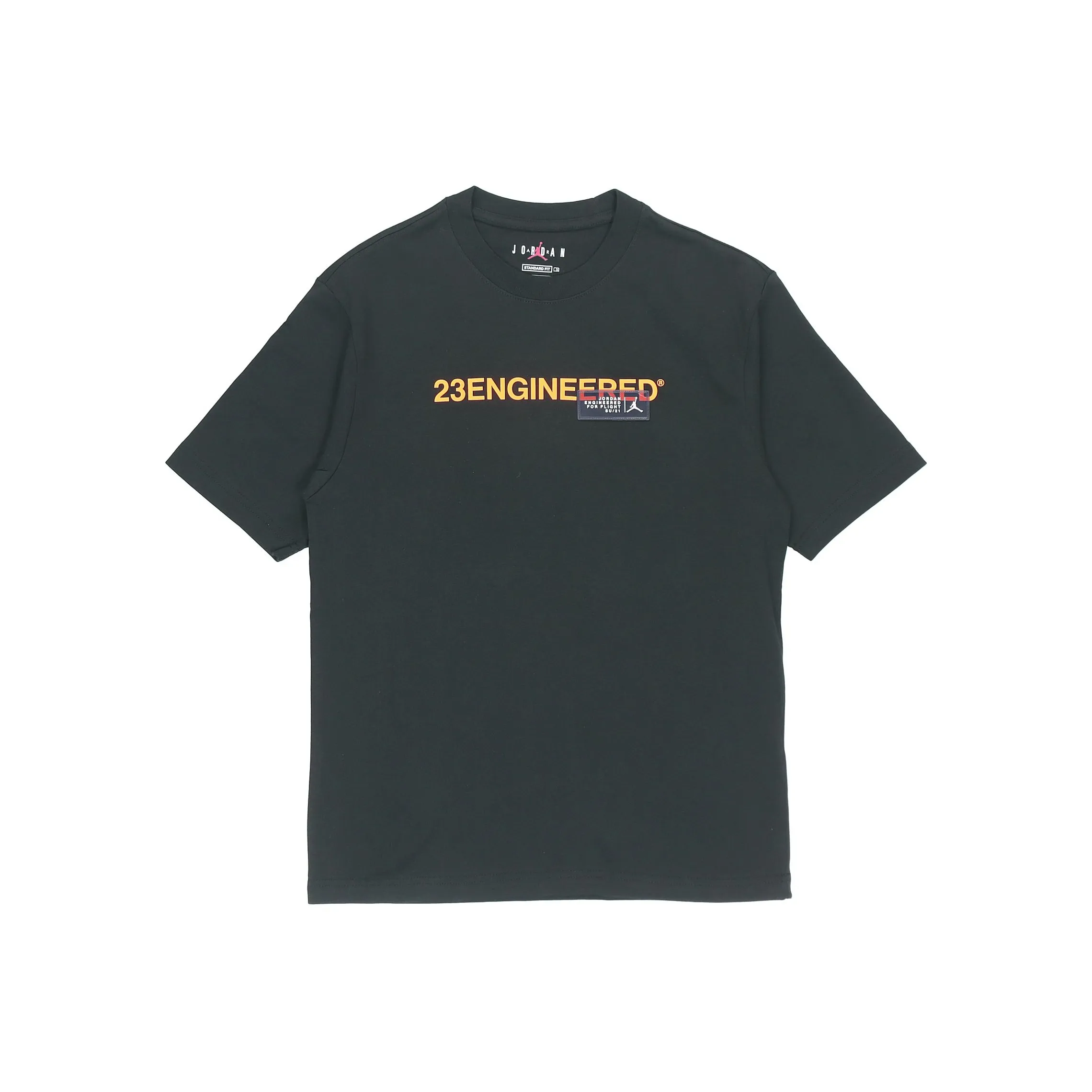 Jordan Drop Shoulder Sleeve T-Shirt Men's Black