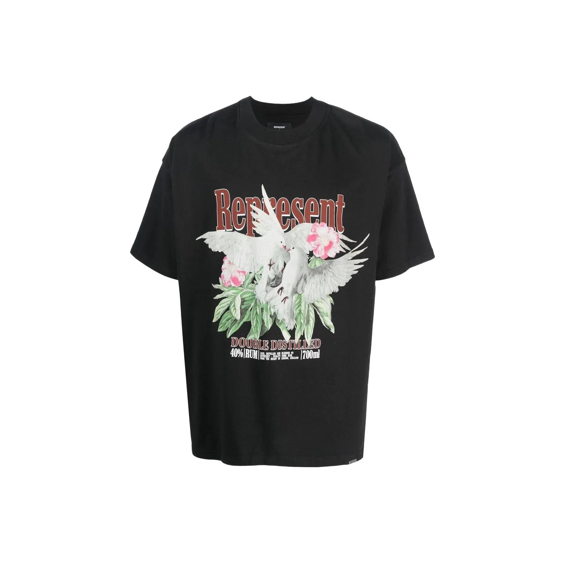 REPRESENT Мужские черные футболки