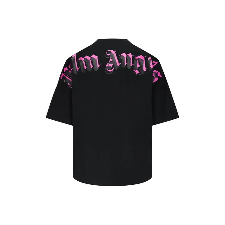 Fingercroxx Langärmliges Shirt mit Explorer-Print in Weiß
