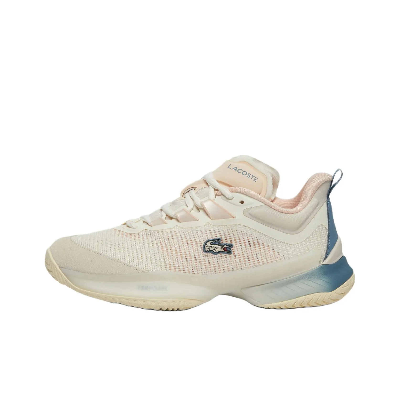 LACOSTE AG LT23 Устойчивые к истиранию Дышащие Низкие Кроссовки для тенниса Женские Белые