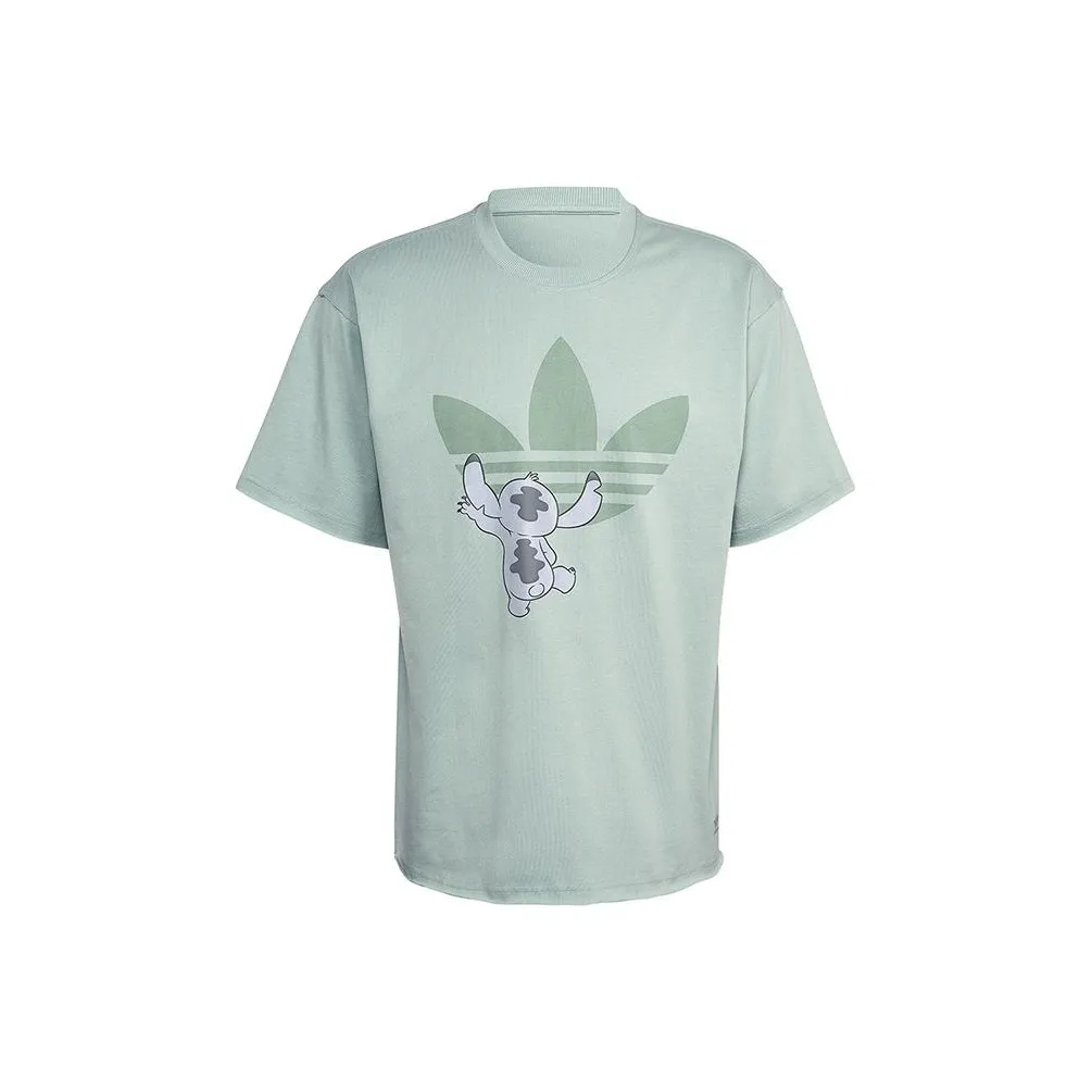 Adidas Originals x Disney /, T Shirt Unisex Light Green