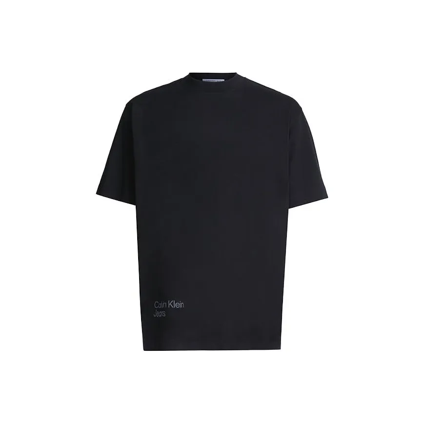 Calvin Klein Logo Printed Crewneck T Shirt