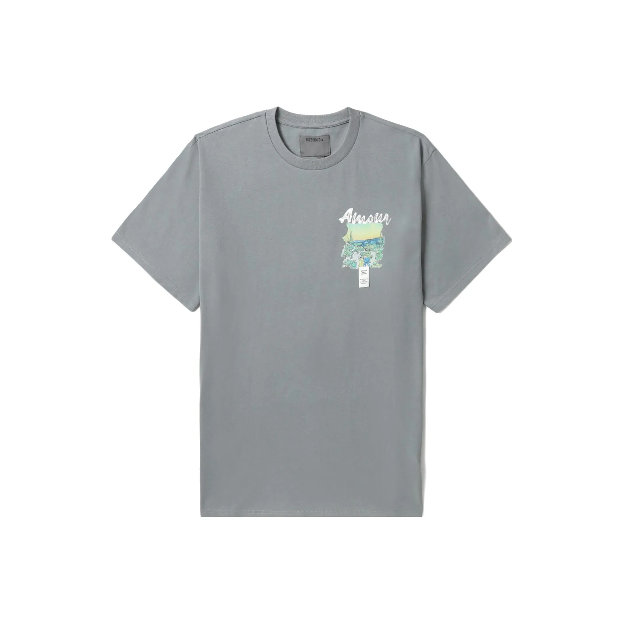 MUSIUM DIV GYX/Серый Унисекс T Рубашки