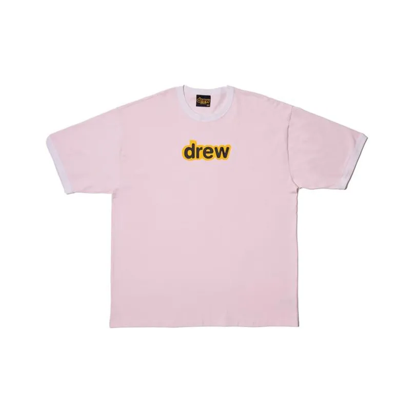 Drew House T Shirt Unisex Light Pink