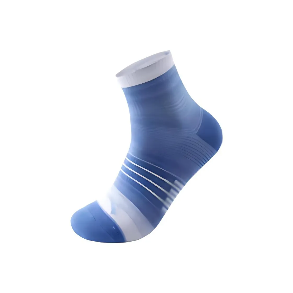 ANTA Running Collection Носки Crew Унисекс 1 упаковка Синий Светло-синий Чисто белый