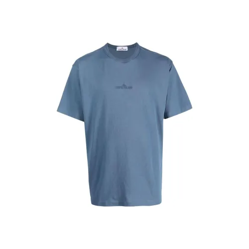 STONE ISLAND Синие Мужские Рубашки