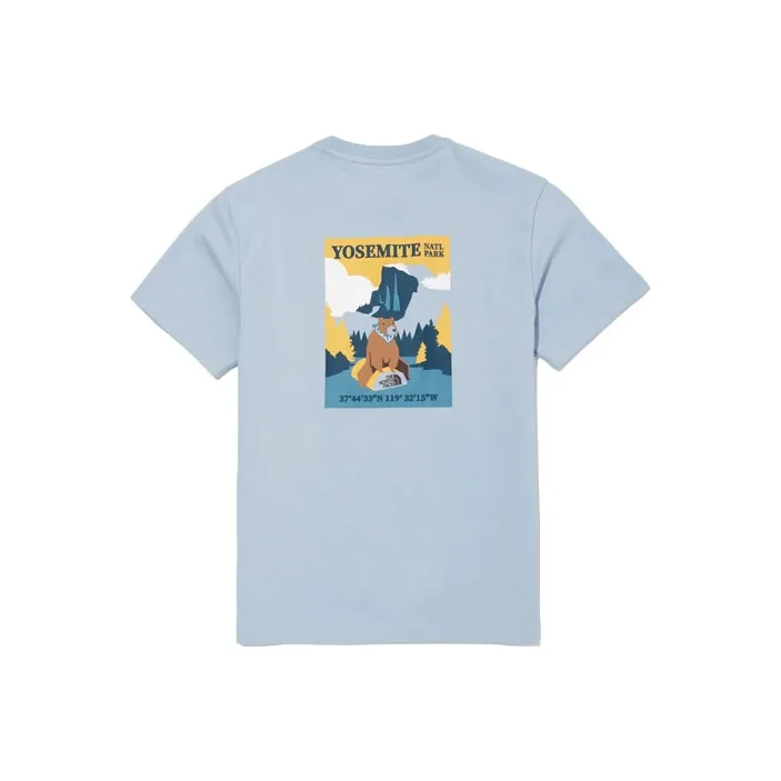 THE NORTH FACE Кемпинг T-Shirt Унисекс Синий