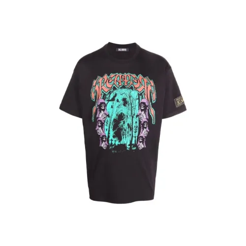 RAF SIMONS Черная Мужская Рубашка