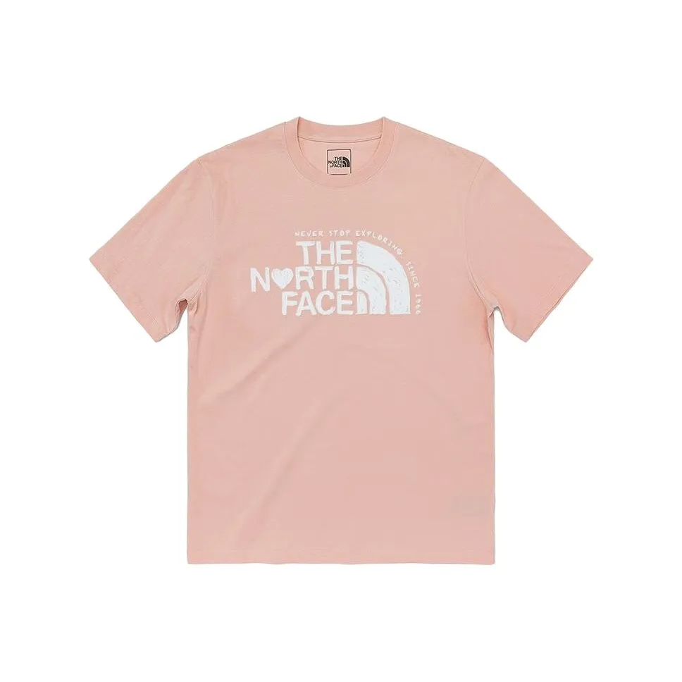 THE NORTH FACE T Shirt Unisex Pink