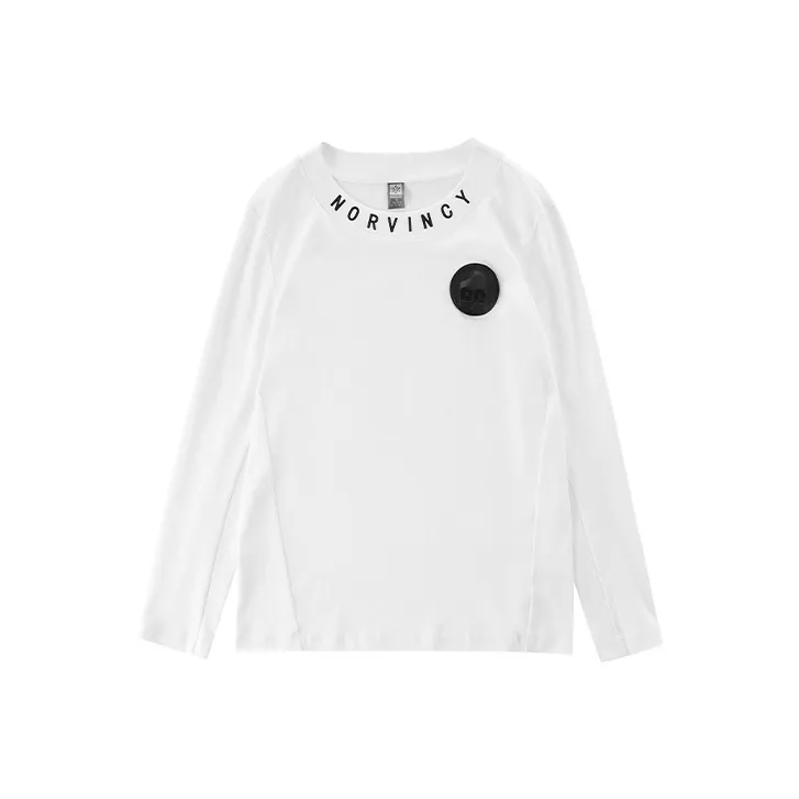 NORVINCY Comfortable And Breathable Moisture Wicking Crew Neck Long Sleeved T Shirt Unisex