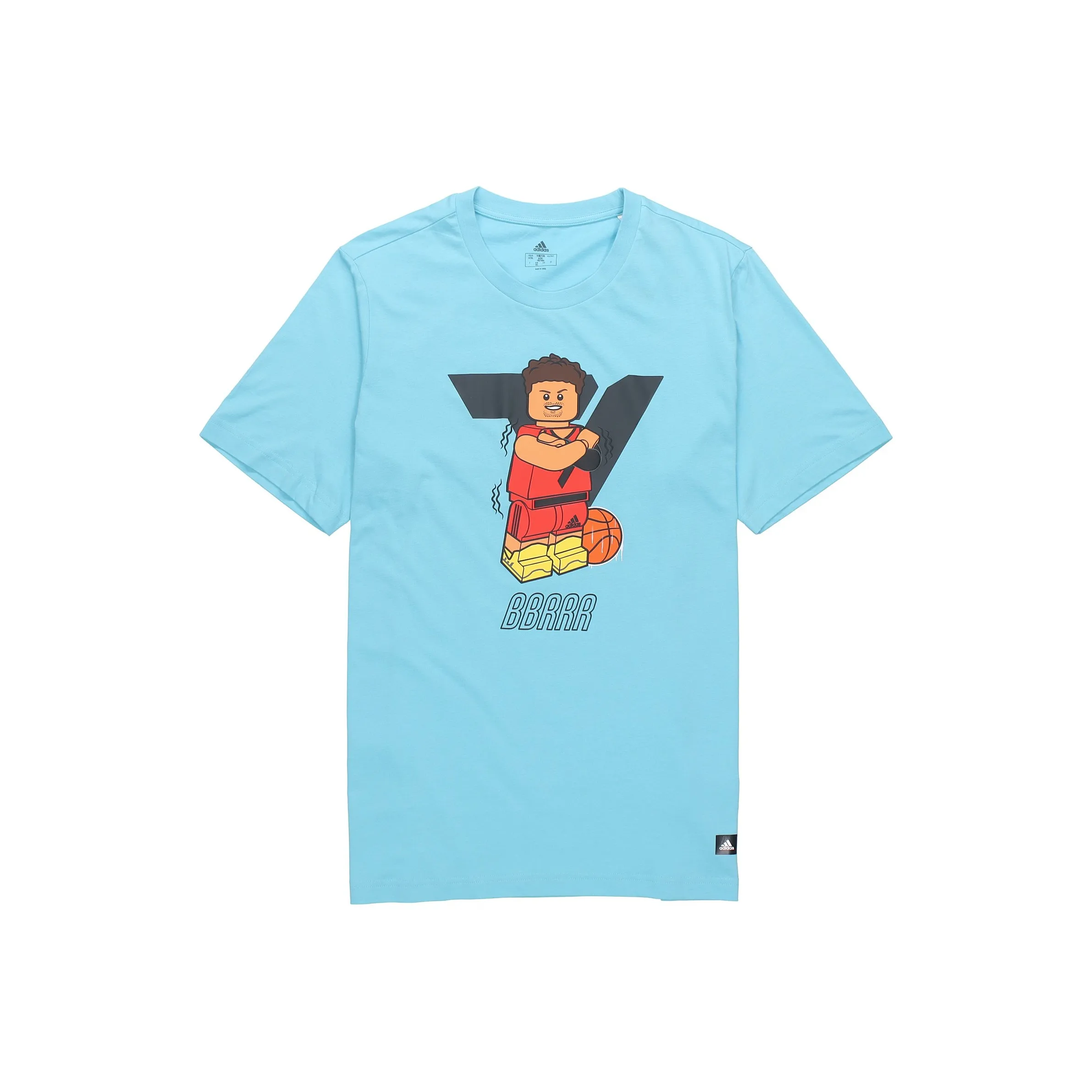 Adidas x LEGO T Shirt Men's Sky Blue