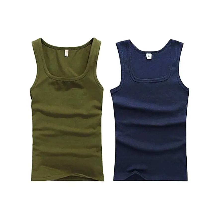 Удобный и освежающий топ без рукавов мужской 2 упаковки