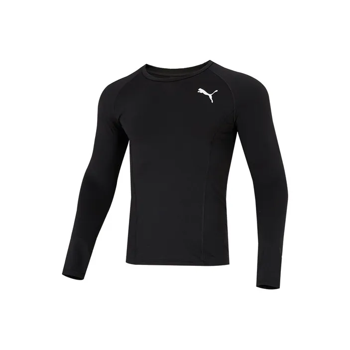 PUMA Реглан рукав T-рубашка мужская черная