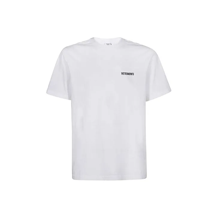 Vetements Logo Front Back T Shirt