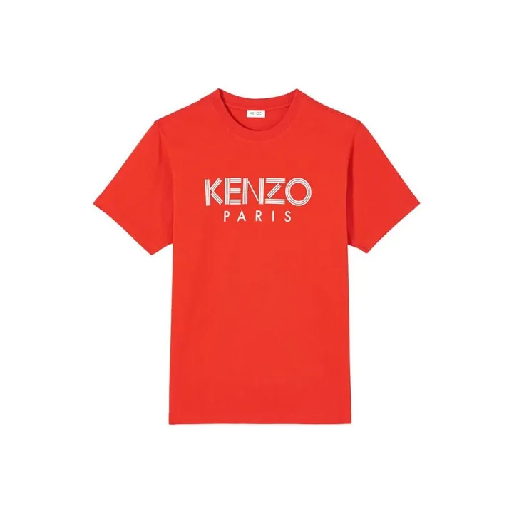 KENZO SS22 Paris Casual T-Shirt Red