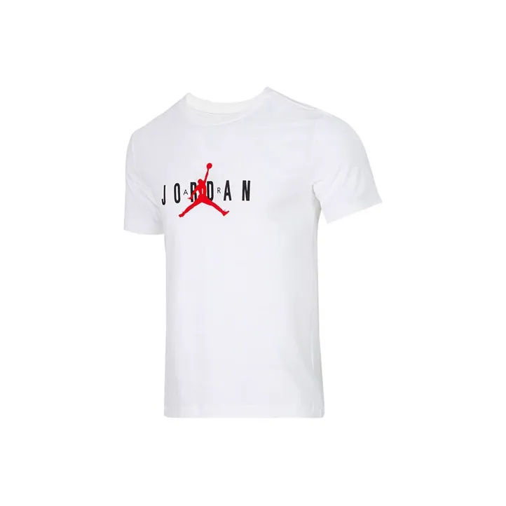 Джордан Белый Мужская Футболка