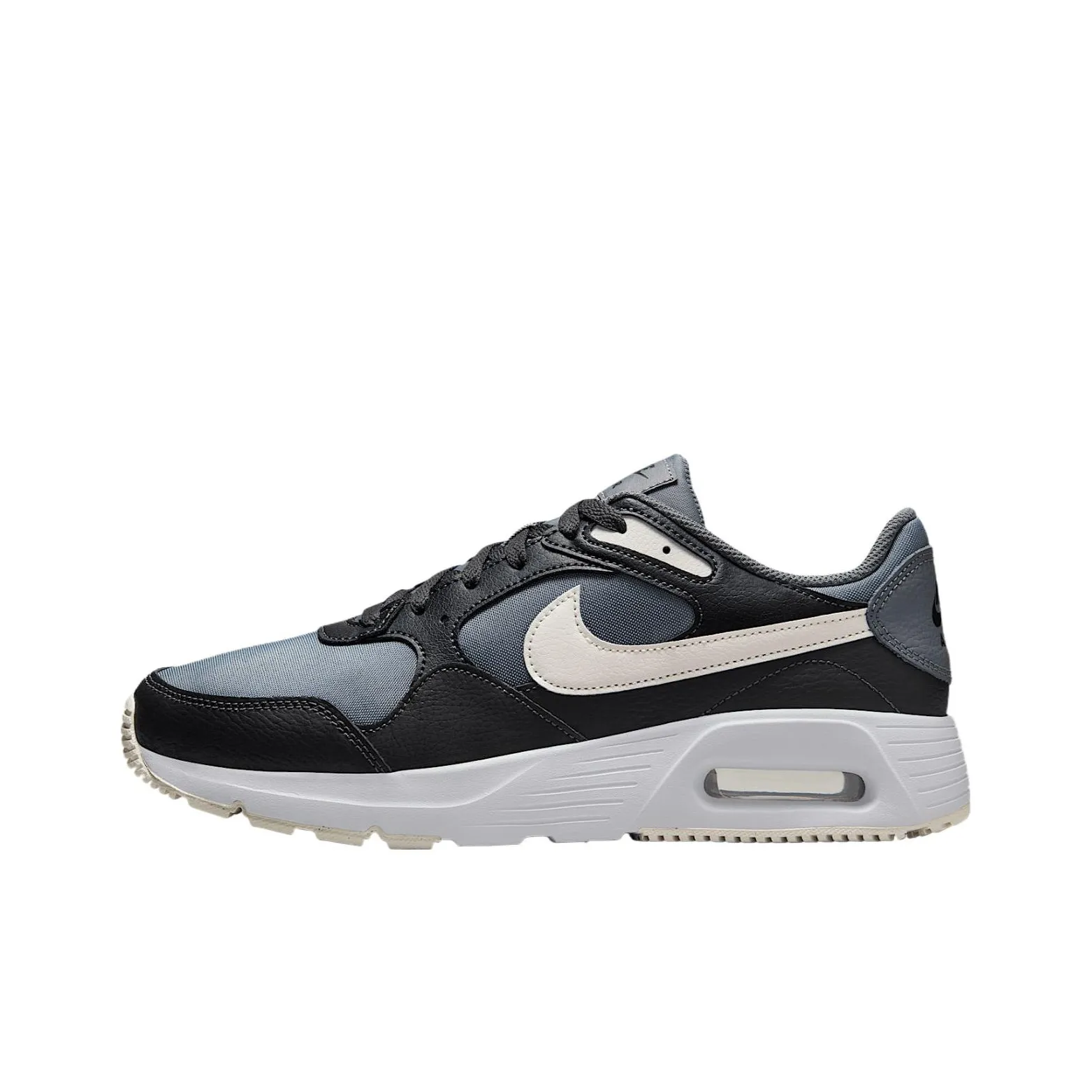 Nike Air Max SC Anti Slip Wear Resistant Low Top Casual Running Shoes Men's Gray
