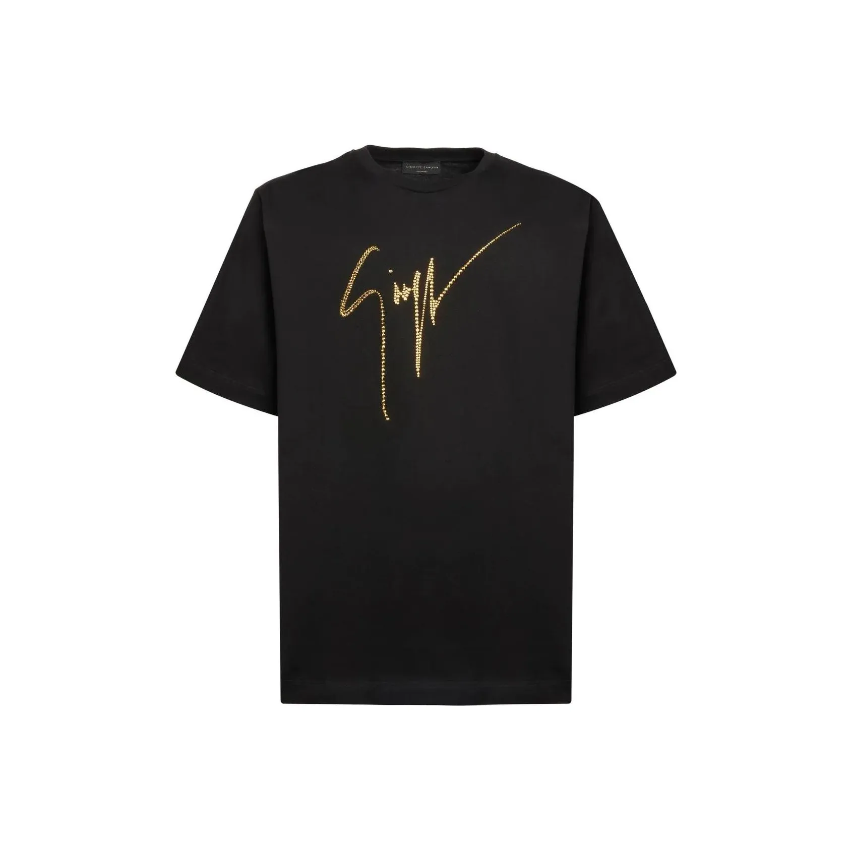 Giuseppe Zanotti Rhinestone embellished Logo T shirt