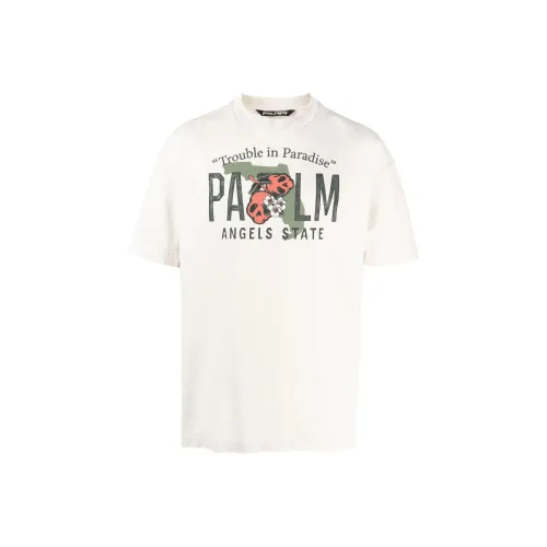 PALM ANGELS Белая Мужская Рубашка