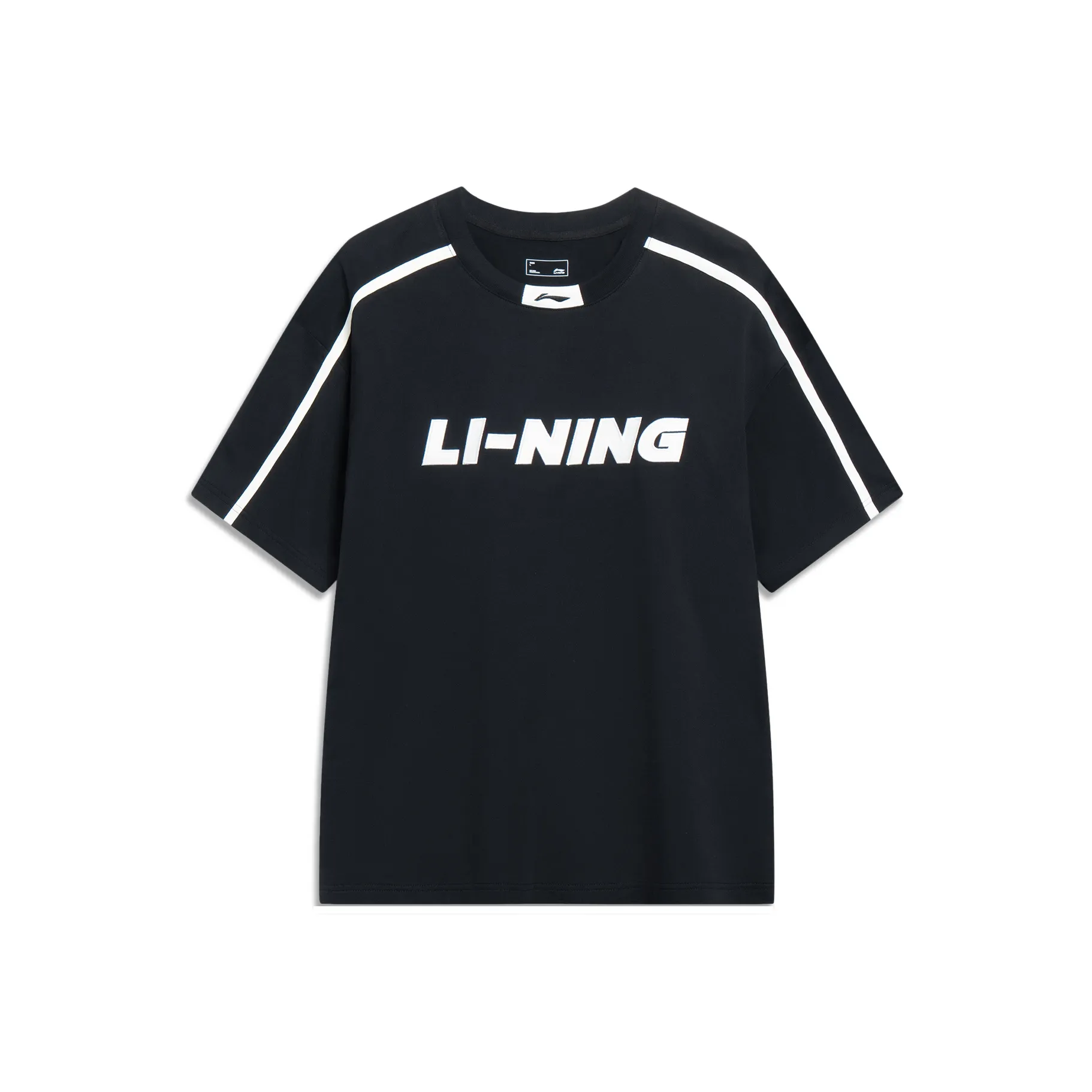 LiNing Sports Life Collection T Shirt Unisex Black