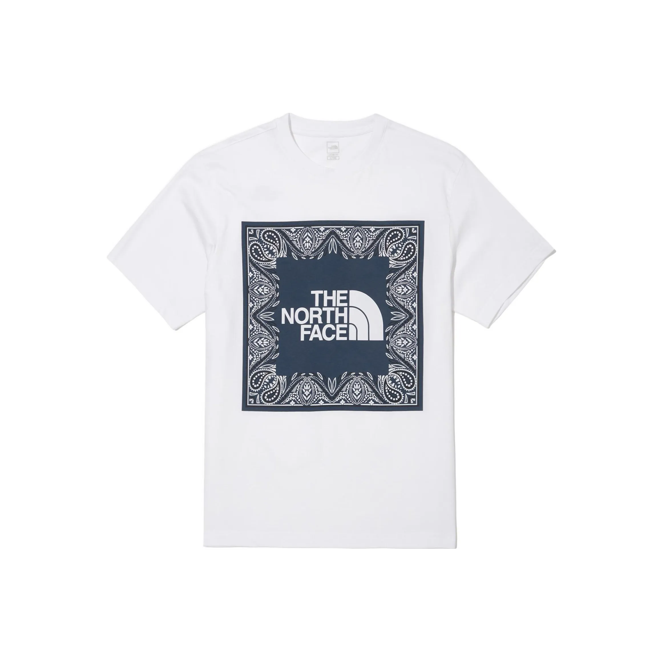 THE NORTH FACE Cashew Flower Collection T Shirt Unisex White Black