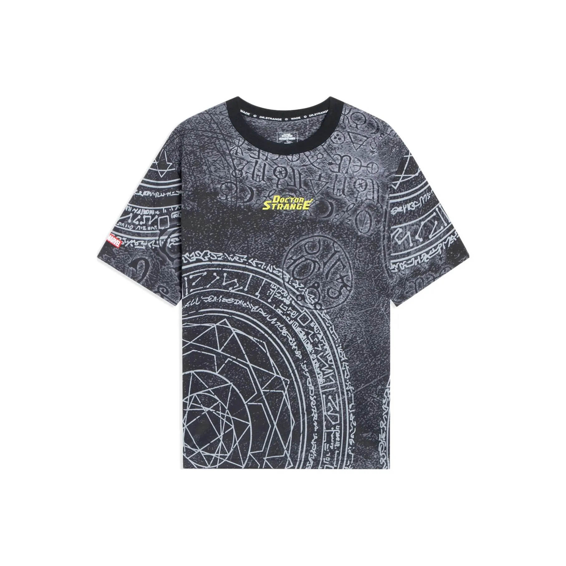 LiNing x MANWEI,LIANMINGKUAN T Shirt Men's Black