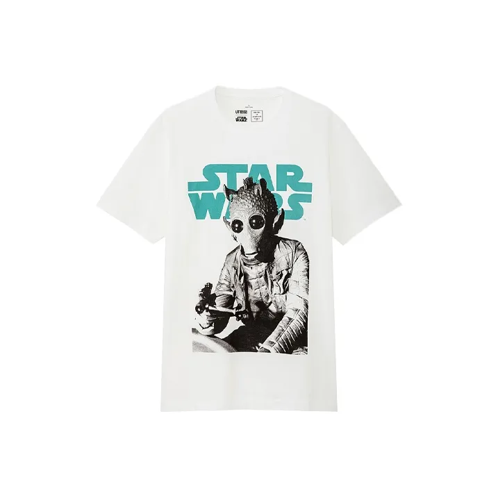 UNIQLO x STAR WARS T Shirt Unisex White