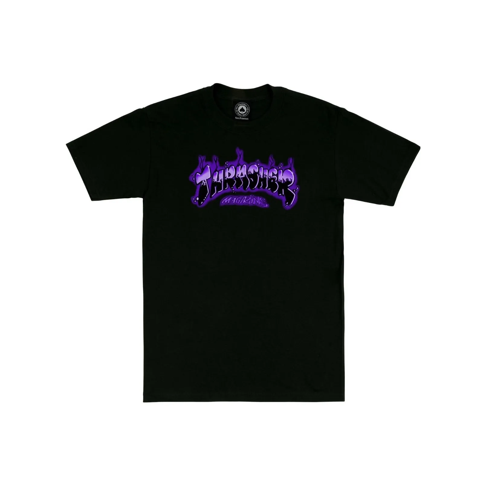 Thrasher Черные Мужские T-Рубашки