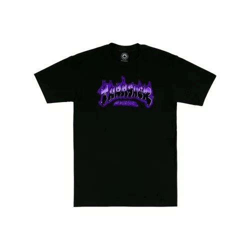 Thrasher Черная Мужская Рубашка