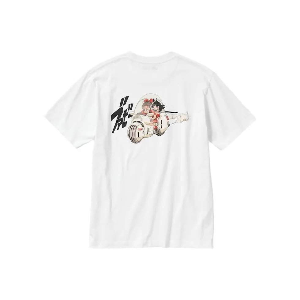 UNIQLO x Dragon Ball Коллаборация SS23 T-рубашка Унисекс Белый