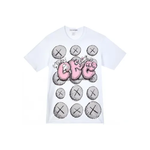 CDG Белая Унисекс Футболка