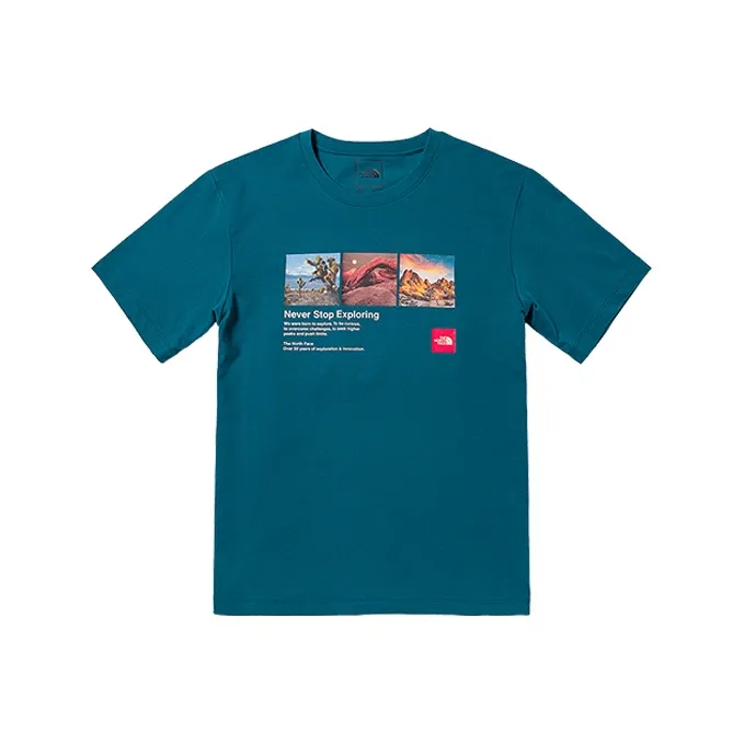 THE NORTH FACE SS23 T-Shirt Мужской Синий