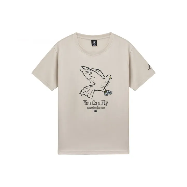 New Balance Naijel Tee T Shirt Unisex Beige