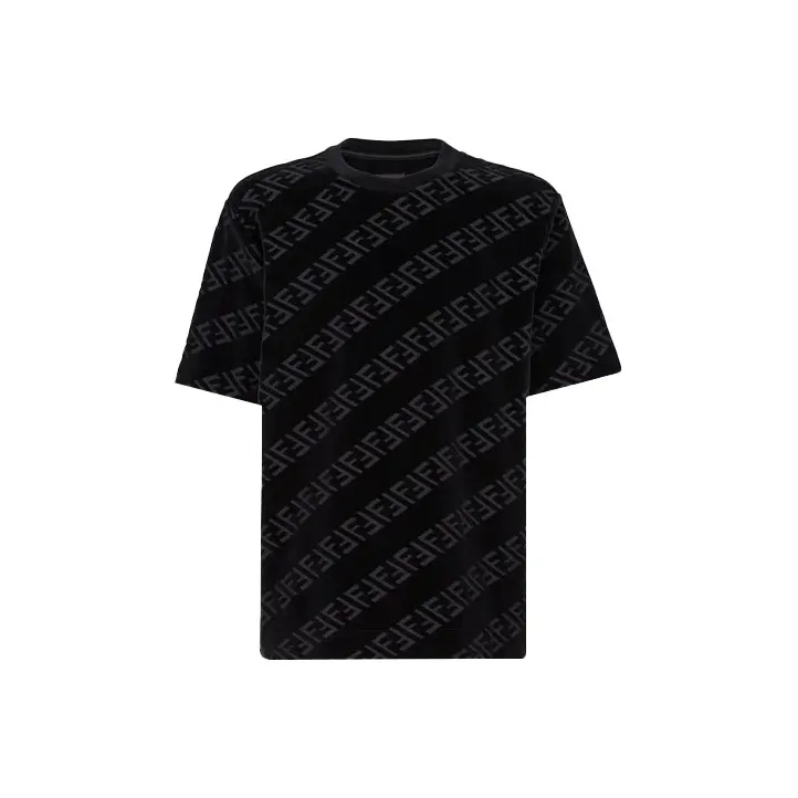FENDI T Shirts Men's Black